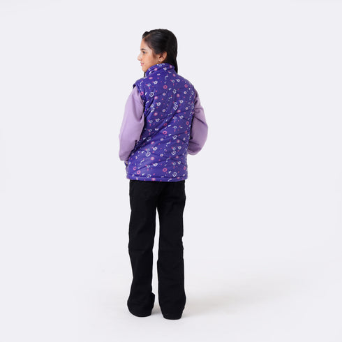 PRINTED GILET JACKET